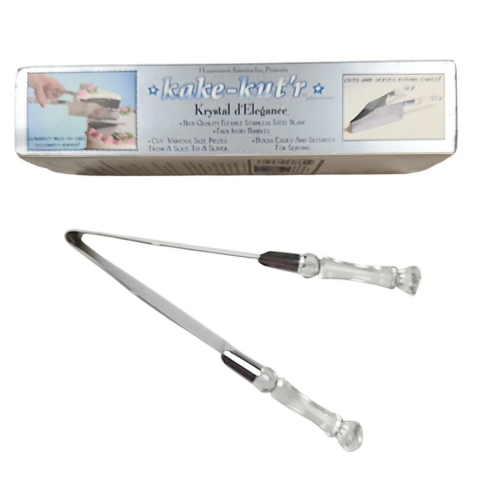 Perfect‎ Cake Cutter Server Debbie Meyer Kake Kut'r V shape Triangle